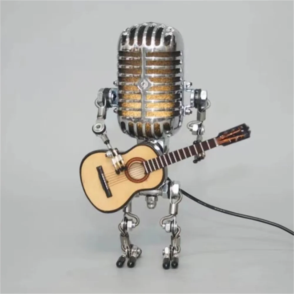 RoboGuitar – Lamp Robot Muzikant