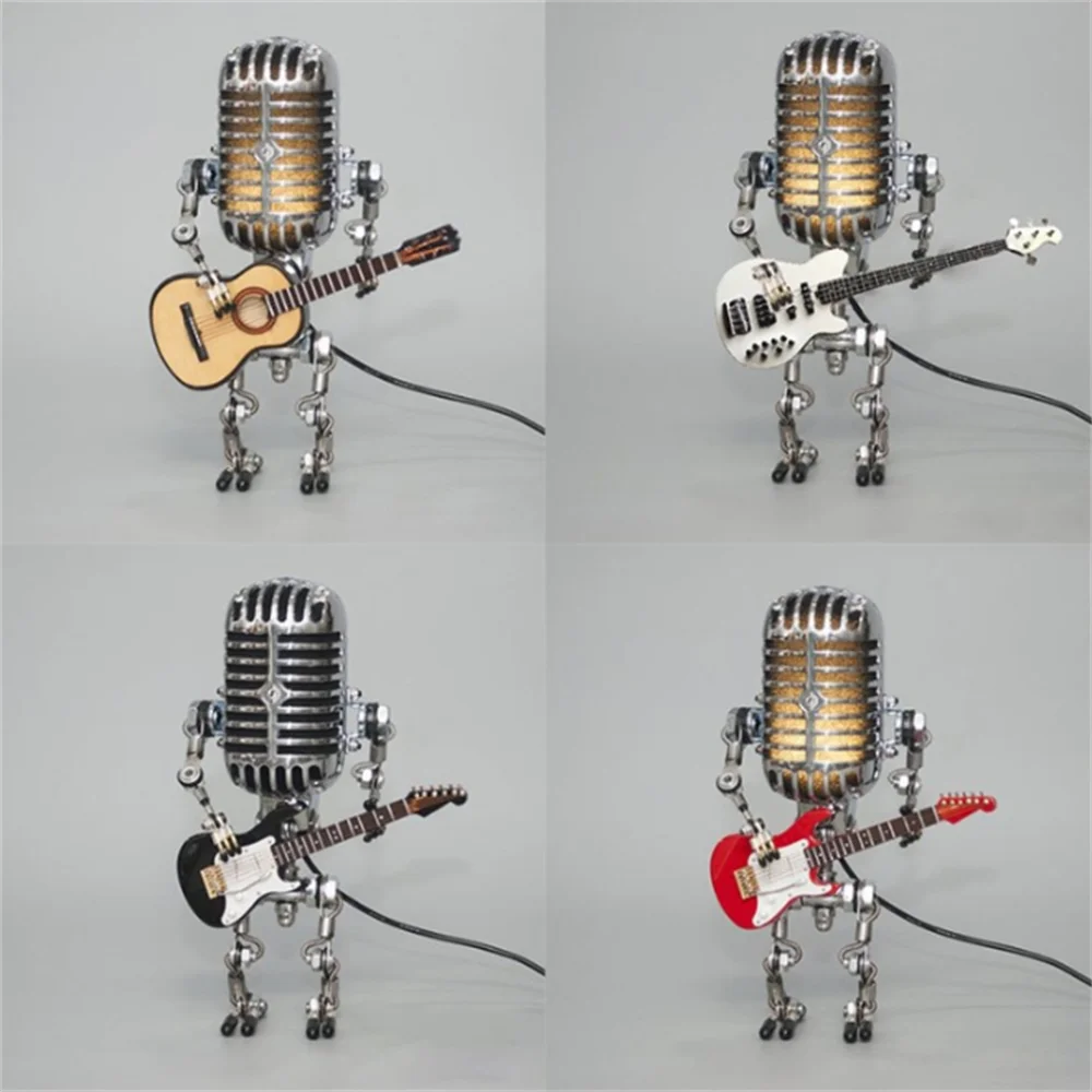 RoboGuitar – Lamp Robot Muzikant