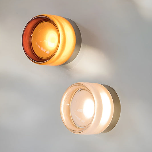 Opaline Nordique – Hedendaagse gelatine LED wandlamp