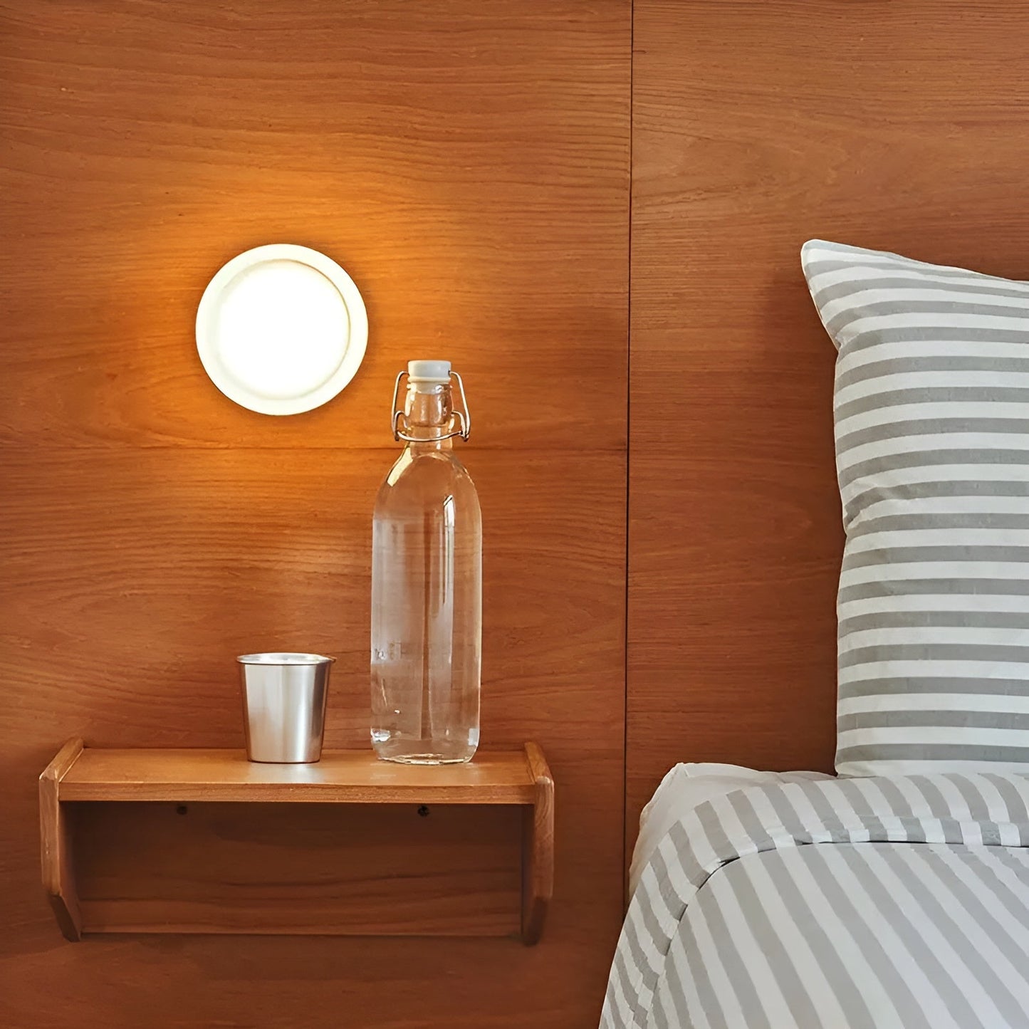 Opaline Nordique – Hedendaagse gelatine LED wandlamp