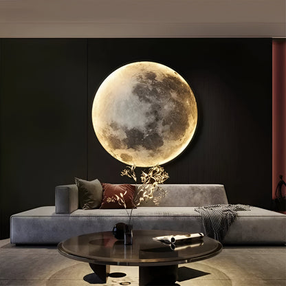 MoonSculpt – 3D wandlamp in de vorm van de maan, verstelbaar en dimbaar