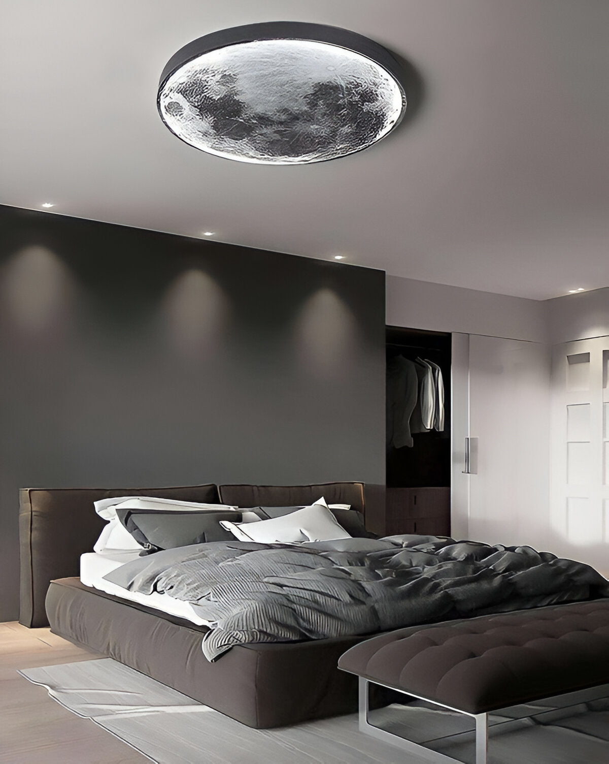 MoonSculpt – 3D wandlamp in de vorm van de maan, verstelbaar en dimbaar