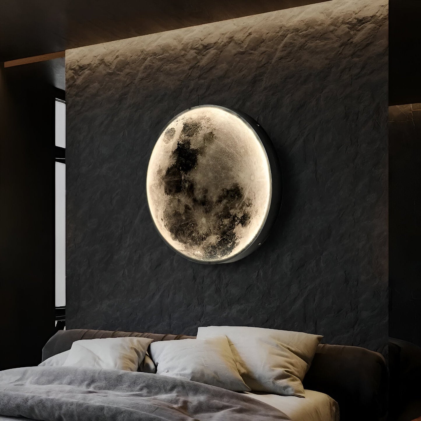 MoonSculpt – 3D wandlamp in de vorm van de maan, verstelbaar en dimbaar