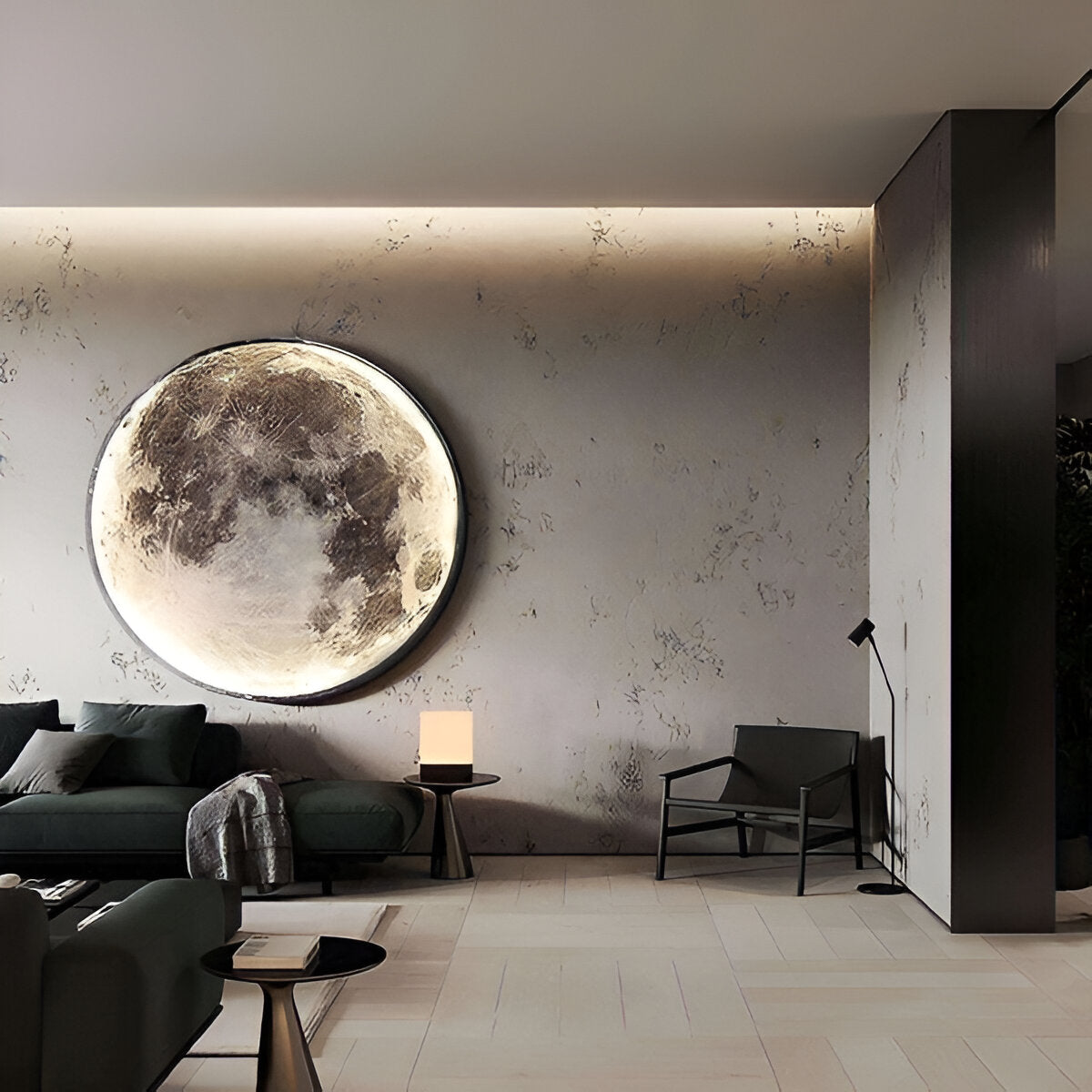 MoonSculpt – 3D wandlamp in de vorm van de maan, verstelbaar en dimbaar