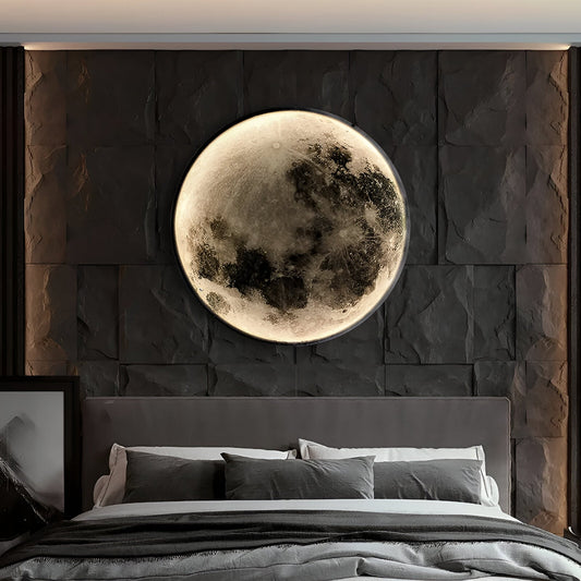 MoonSculpt – 3D wandlamp in de vorm van de maan, verstelbaar en dimbaar