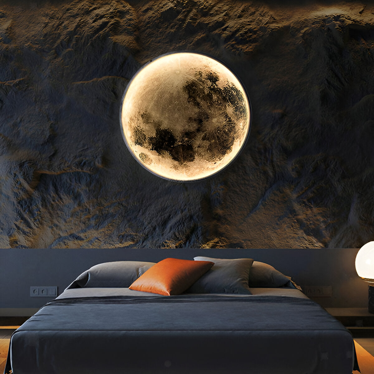 MoonSculpt – 3D wandlamp in de vorm van de maan, verstelbaar en dimbaar