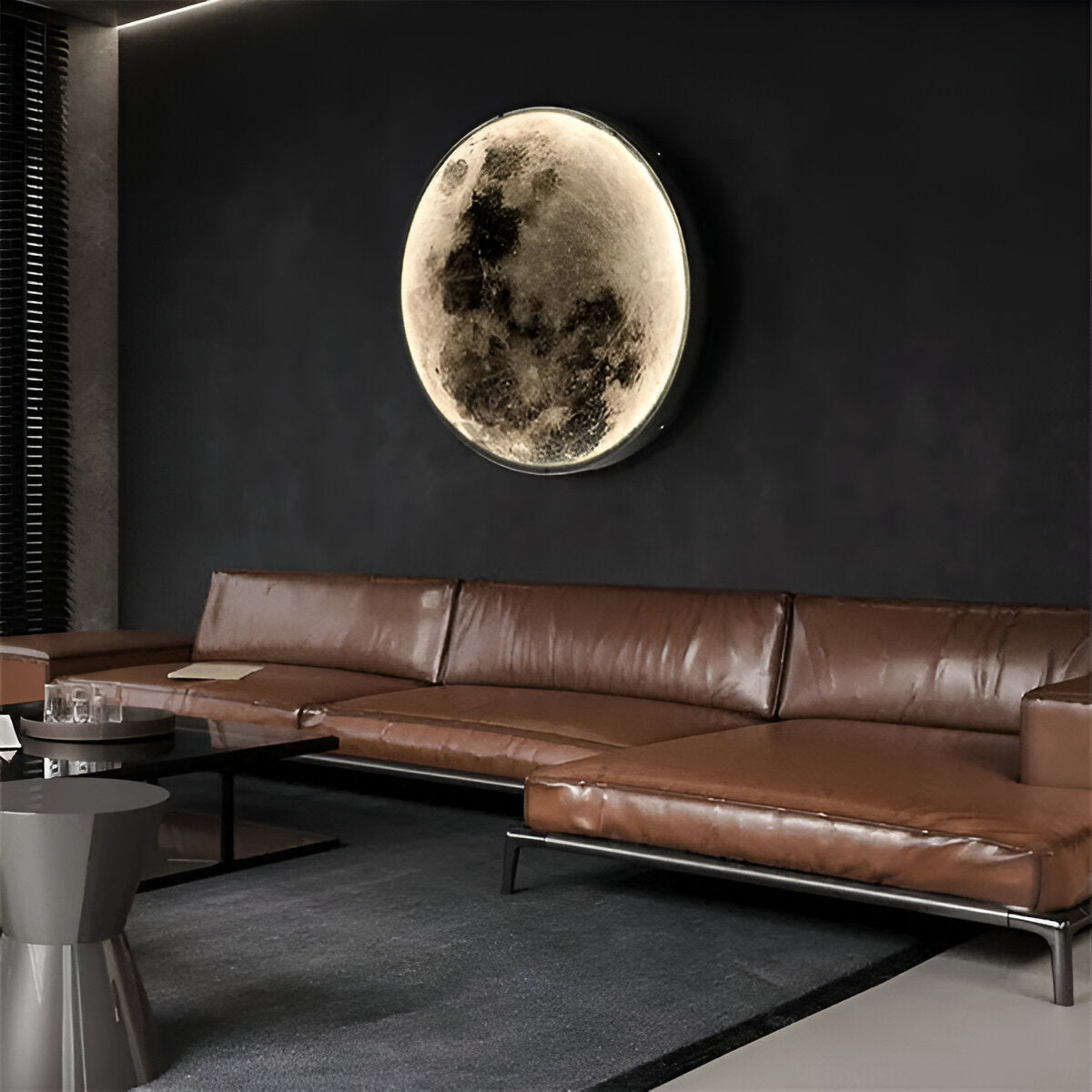 MoonSculpt – 3D wandlamp in de vorm van de maan, verstelbaar en dimbaar