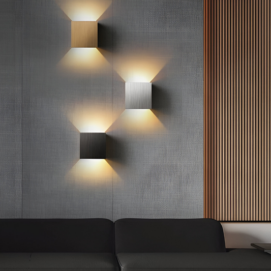 Nordic WallLight – Moderne Scandinavische LED-wandlamp – Oplaadbaar via USB