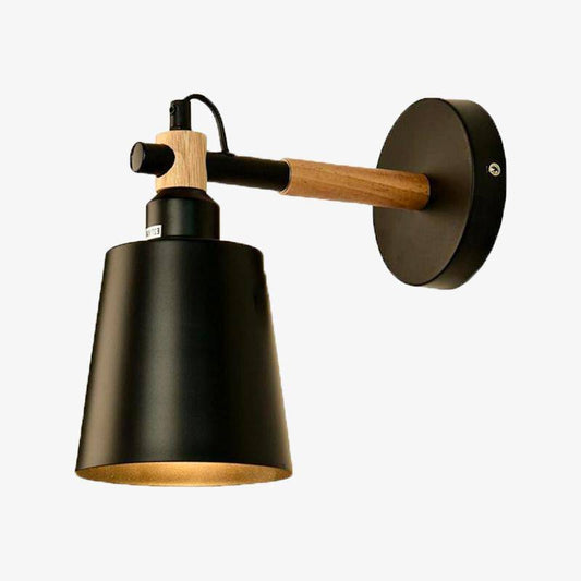 Nordic Fusion – Wandlamp LED van hout en metaal design