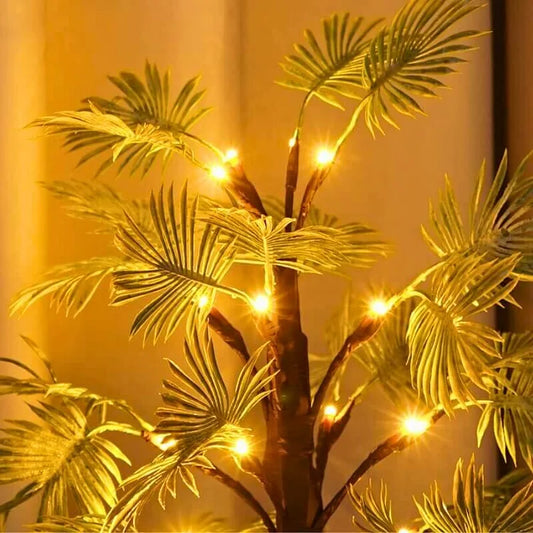 PalmGlow – LED Kerstverlichting in de Vorm van Palmbladeren